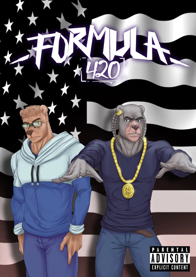 Formula 420 published comic cover
